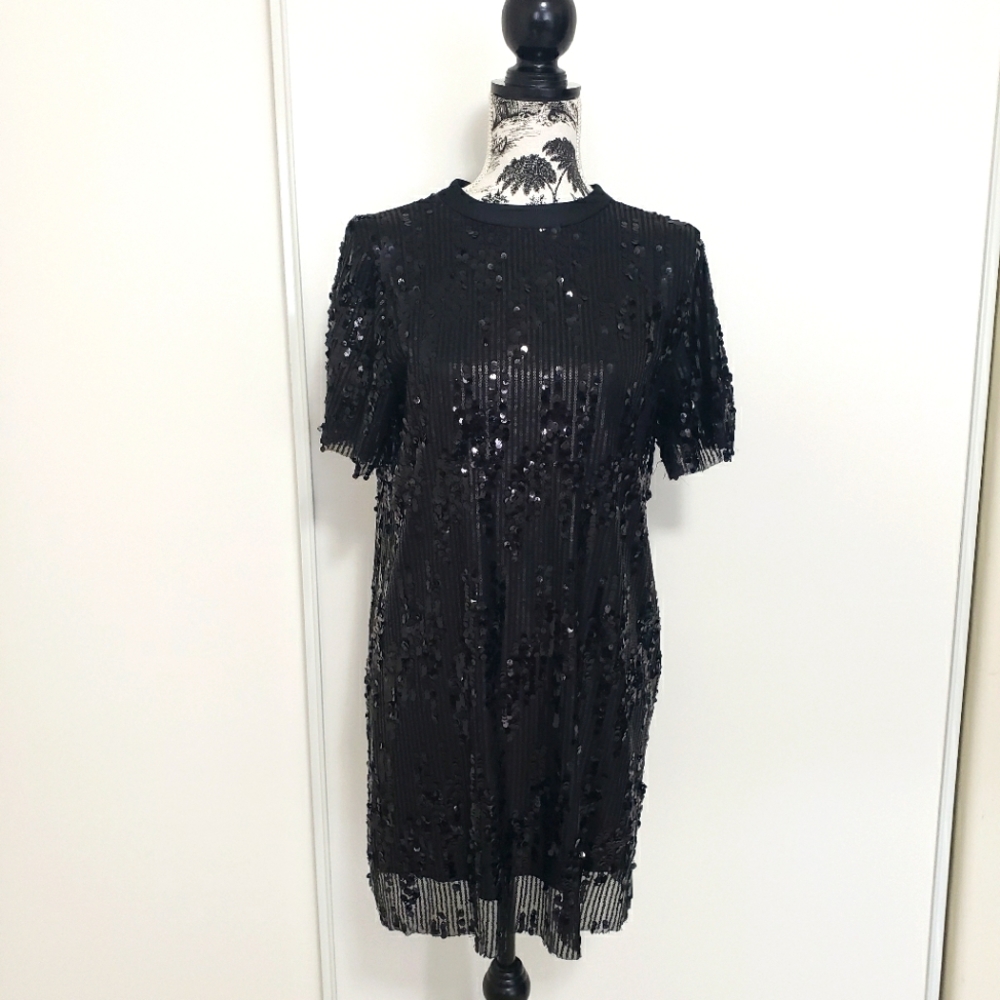 Zara sequin dress S